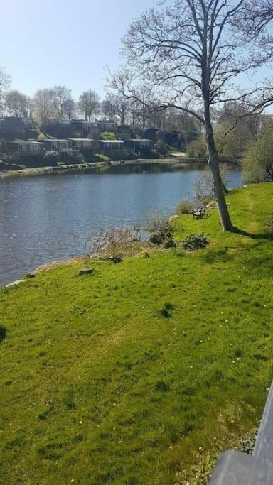 Stunning 3 Bed Riverside Cabin In Snowdonia Caeathro Eksteriør bilde