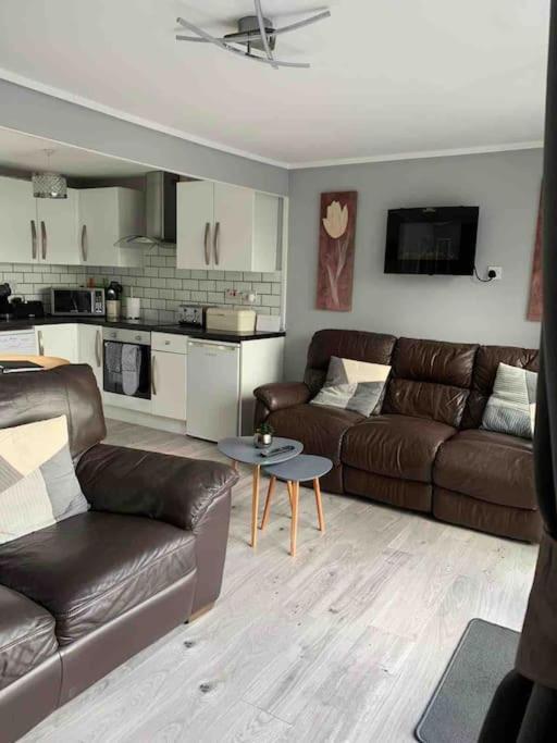 Stunning 3 Bed Riverside Cabin In Snowdonia Caeathro Eksteriør bilde